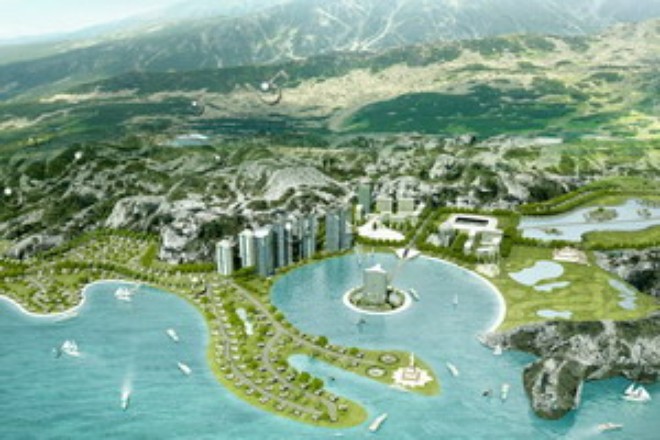 Cầu cảng và tiện ích giao thông thủy tại dự án