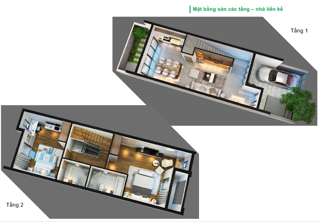 Hình ảnh thực tế một góc dự án