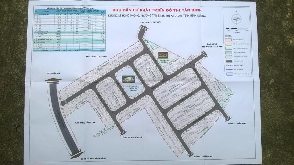Phối cảnh một phần Khu dân cư Tân Bình