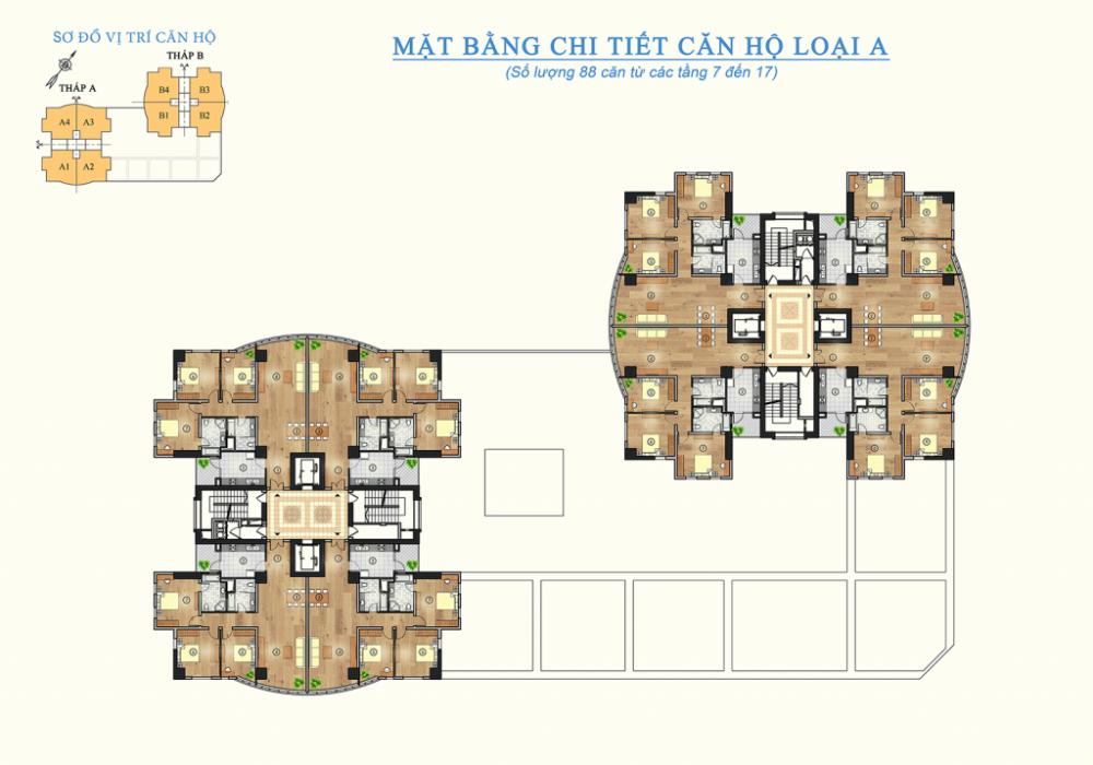 Bản đồ vị trí Comatce Tower kết nối giao thông