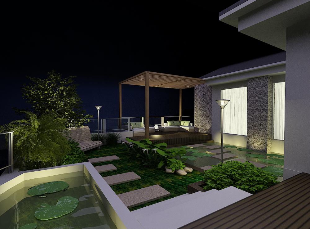 Nội thất phòng khách với thiết kế hiện đại, sang trọng