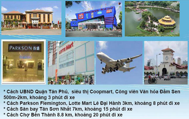 Cổng vào dự án Trung Đông Plaza