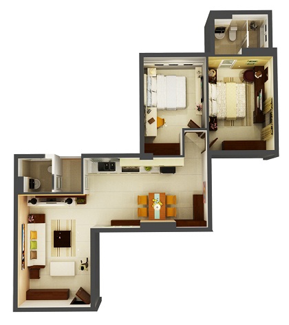 Thiết kế phòng ngủ hiện đại