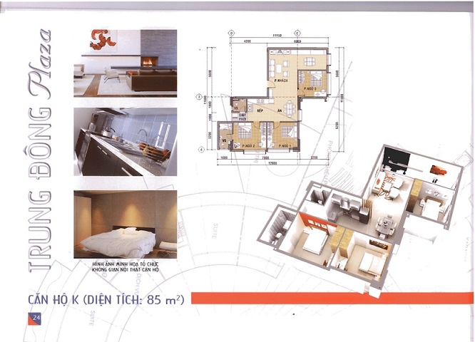 Khu vực sảnh chung cư