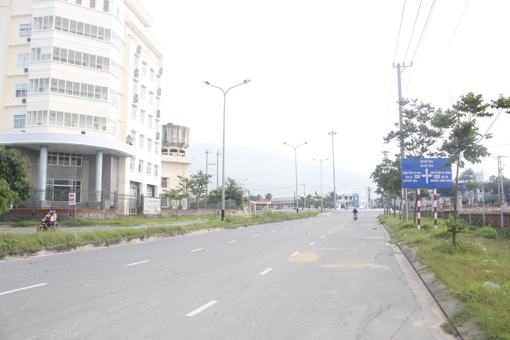 Một góc mô hình nhà phố kinh doanh tại Ngô Quyền Shopping Street