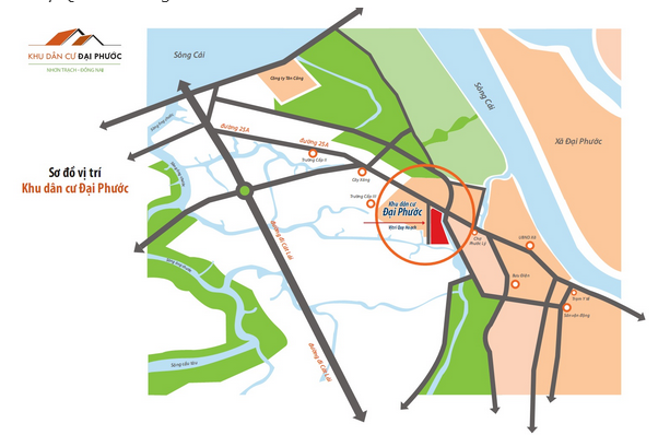 Khu dân cư Bái Tử Long Đại Phước