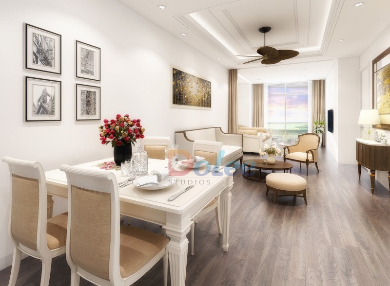 Mẫu căn hộ 2 phòng ngủ tại Furama Condotel Đà Nẵng