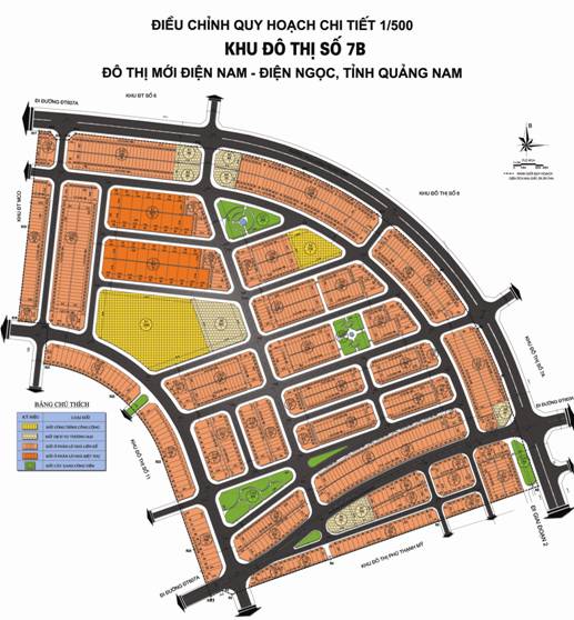 Mặt bằng tổng thể dự án Vision City