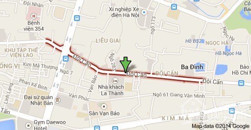 Chung cư, văn phòng 222 Đội Cấn