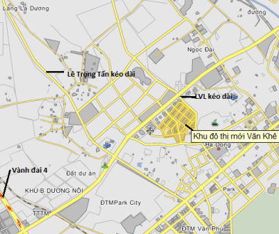 Hình ảnh tiện ích nội khu Khu đô thị Văn La - Văn Khê