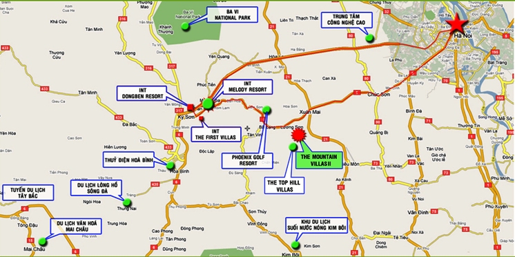 Khu biệt thự Mountain Villas II