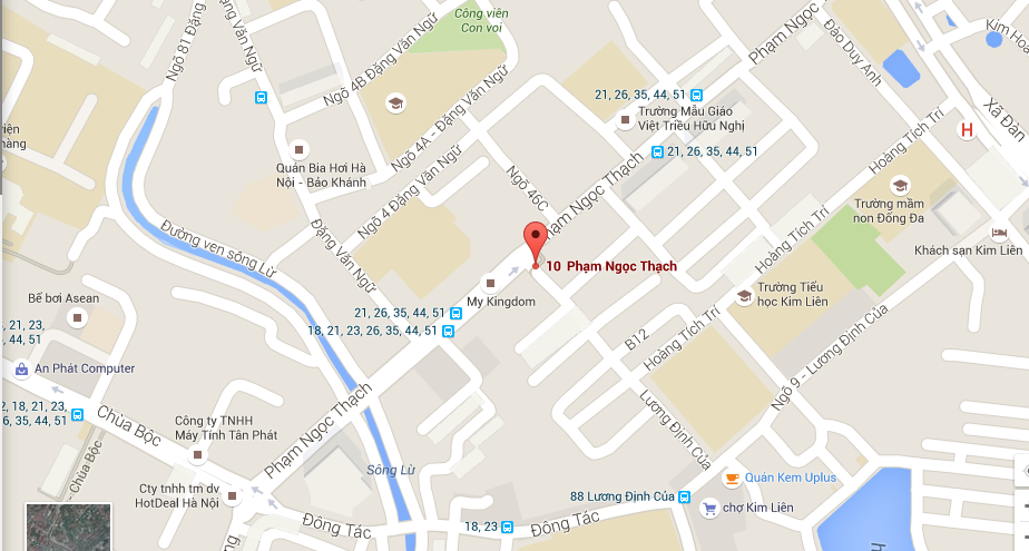 Hình ảnh minh họa vị trí HACO Complex Tower