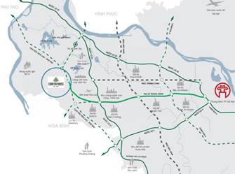 Bản đồ vị trí dự án Country House