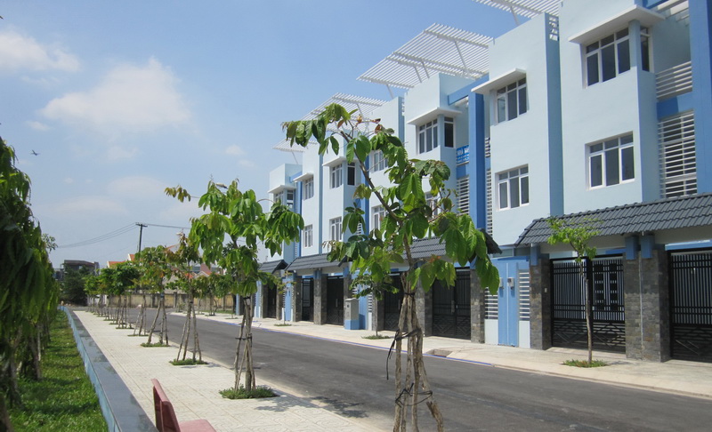 Hình ảnh thực tế nhà liền kề Z751B