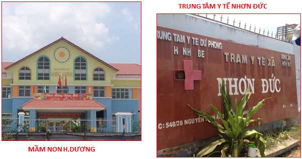 Cổng vào khu dân cư Thanh Quế