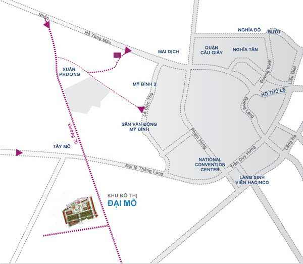 Khu đô thị Đại Mỗ - Hà Nội