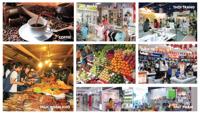 Ảnh mô tả tổng quan khu đô thị nhìn từ trên cao