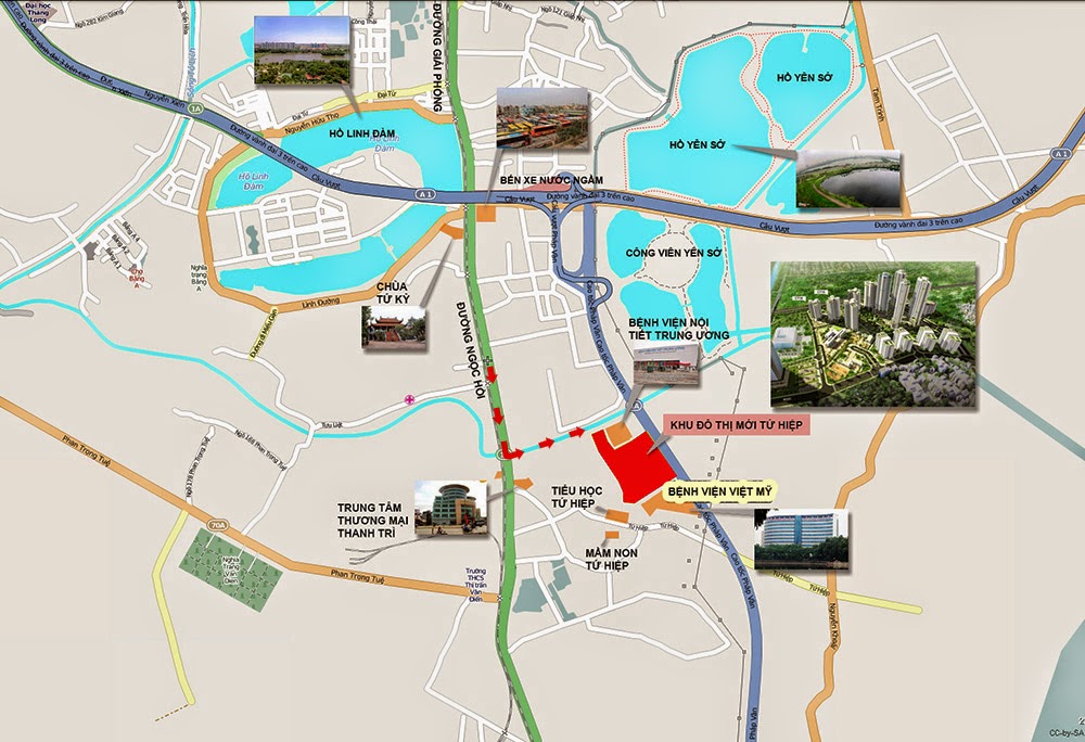 Vị trí dự án Hải Phát Complex trên bản đồ