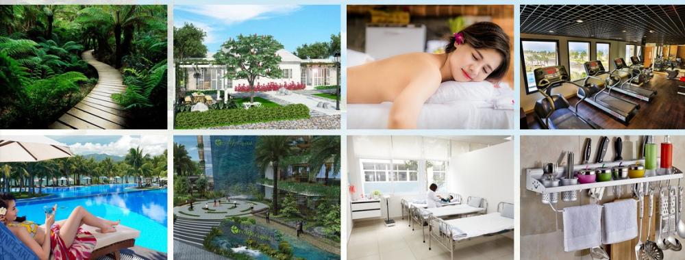 Tiện ích hồ bơi tại La Perla Villas Resort