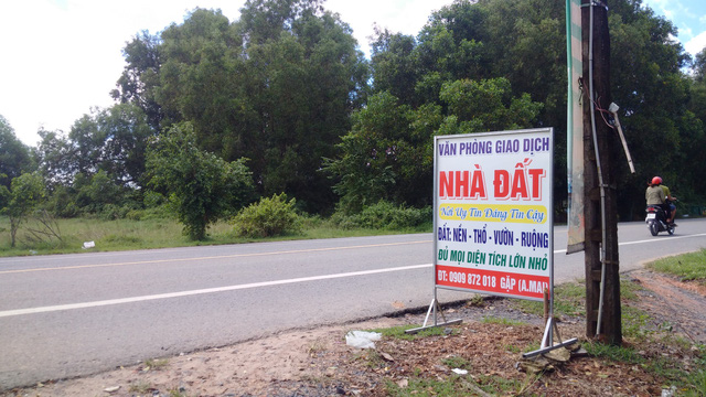 Đồng Nai là một trong những điểm nóng phân lô tách thửa thời gian qua. Ảnh: Kim Hân. điểm nóng phân lô tách thửa