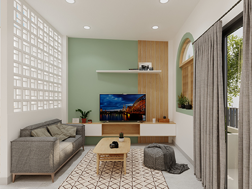 Những ô cửa vòm cong mang lại nét đẹp cổ điển cho ngôi nhà ngôi nhà đẹp cổ điển