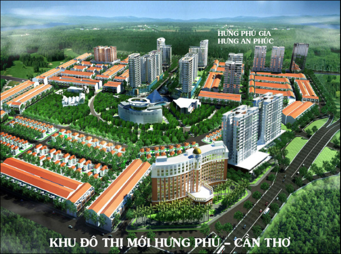 Bán nhà đất dự án Hưng Phú, Q.Cái Răng , Cần Thơ - 1