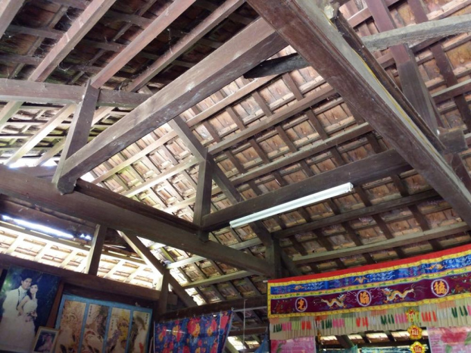 Cần Bán Xác nhà gỗ cũ 3 gian Gỗ Căm Xe Giá 60tr - 2