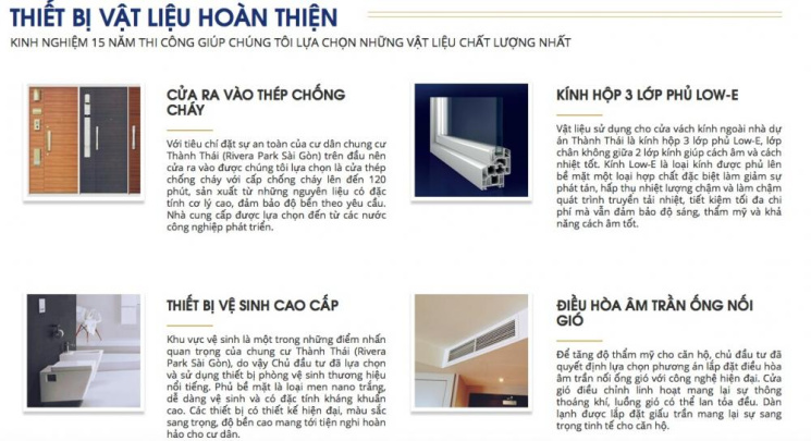 Căn hộ mang đầy đủ tiện nghi và chất lượng dịch vụ 5 sao Rivera Park Sài Gòn - 4