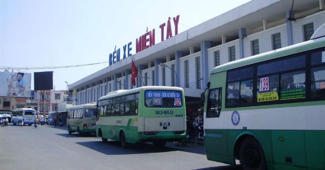 Xây bến xe Miền Tây mới rộng gần 20 ha tại KĐTM Nam Tp.HCM Bến xe miền Tây