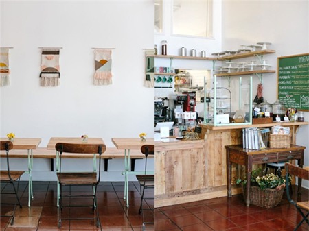 Quán cà phê với không gian phá cách 