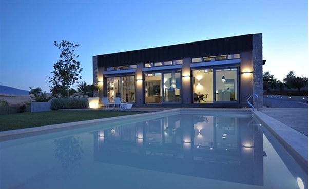 ngôi nhà kiến trúc Hi Lạp