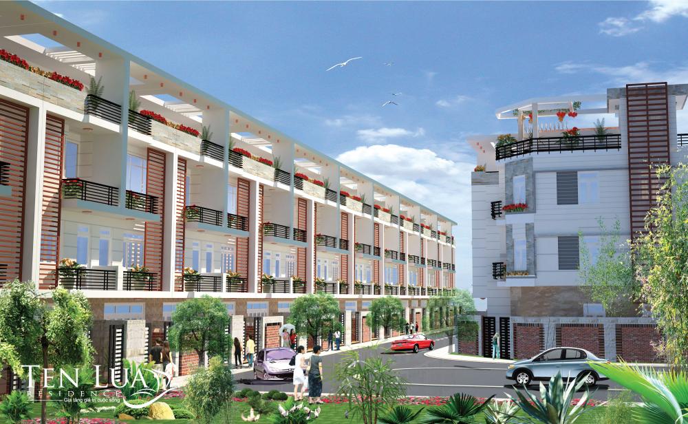 Bán đất khu dân cư 2 Thành Tân Tạo A Bình Tân đường Số 7 nối dài (Tên Lửa Residence). DT 100, 130m2