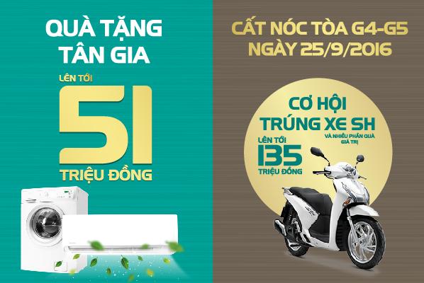 cất nóc dự án Five Star Garden