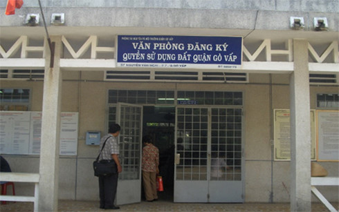 Công tác đăng ký đất đai tại Tp.HCM 