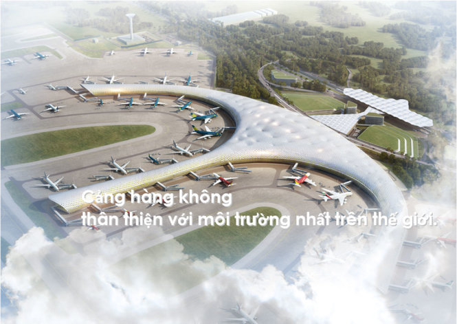 thiết kế sân bay long thành