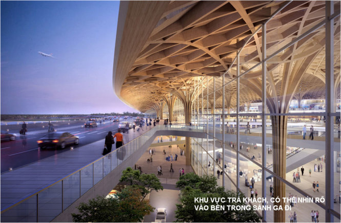 thiết kế sân bay long thành