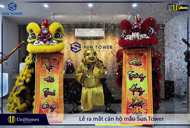 căn hộ mẫu Sun Tower