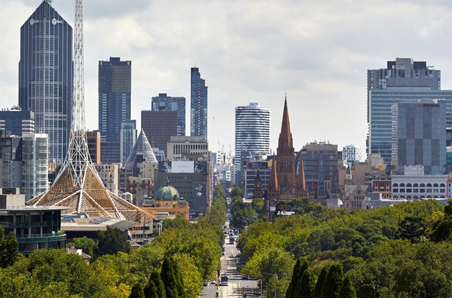 Tòa nhà đẹp nhất thế giới có mặt tiền là bức chân dung cao 100m