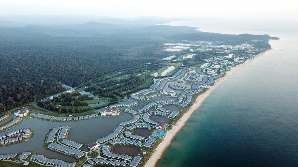 Các Tập đoàn lớn đầu tư xây dựng nhiều khu nghỉ dưỡng dọc ven biển phía tây đảo Phú Quốc đảo Phú Quốc