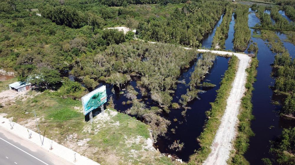 Nhiều khu đất tuy chưa có dấu hiệu thi công nhưng đã có chủ cò đất tại Phú Quốc