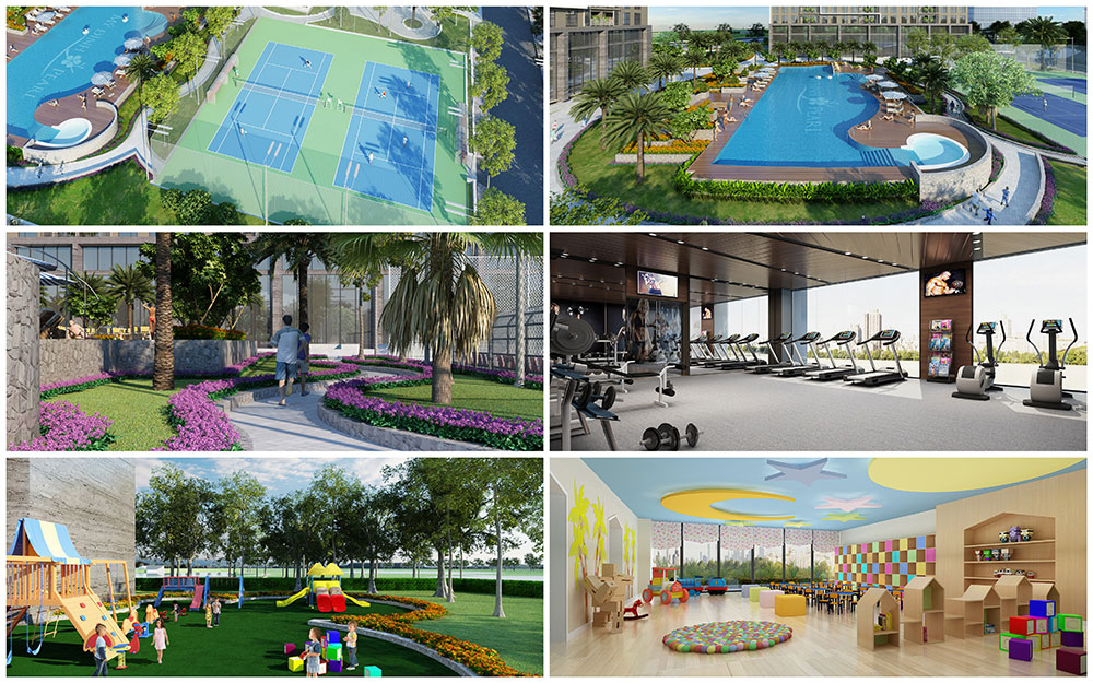 Vị trí dự án Nam Phong Dragon trên bản đồ khu vực