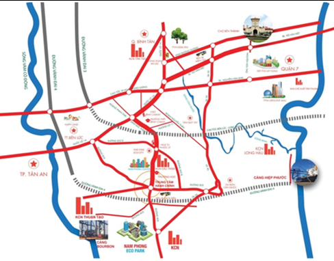 Phối cảnh tiện ích hồ sinh thái tại Nam Phong Dragon