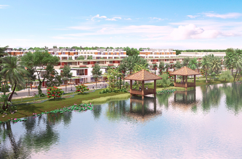 Phối cảnh không gian sống xanh tại An Phú Center