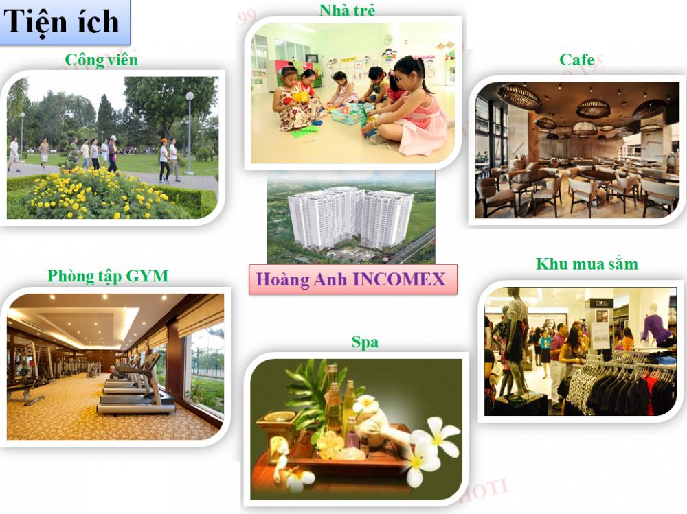 Hình ảnh mô tả tổng quan kiến trúc Căn hộ Incomex