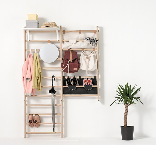 Khám phá chiếc thang gỗ đa công dụng dành cho phòng của bé