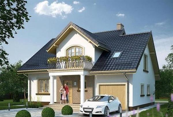 Nhà cấp 4 có gác lửng phổ biến hơn cả vì diện tích sinh hoạt được mở rộng nhà có gác lửng