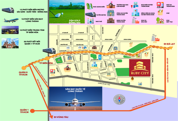 Ảnh vị trí Ruby City Biên Hòa