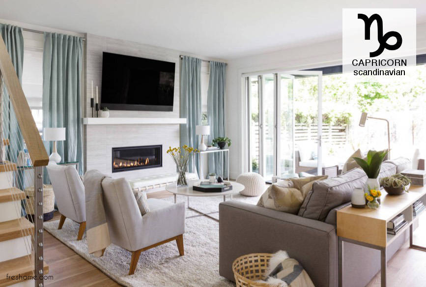 Thiết kế nội thất theo cung hoàng đạo