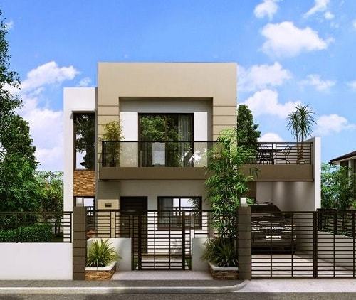 Những mẫu nhà 2 tầng mái bằng hứa hẹn lên ngôi trong năm 2019