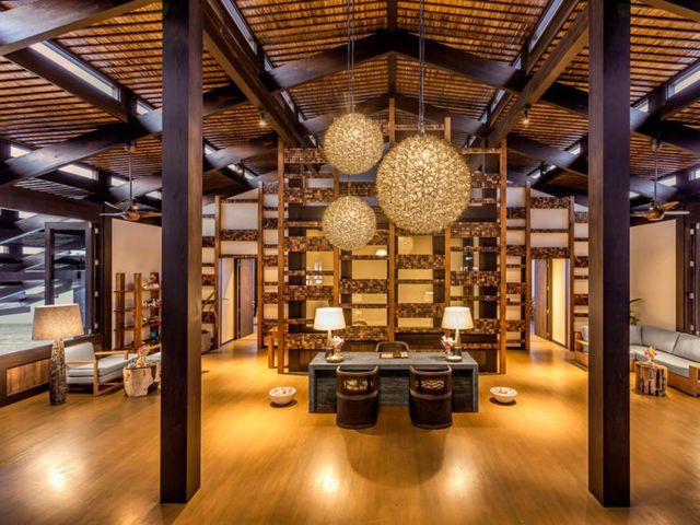 Ảnh chụp buồng muối Himalaya bên trong khách sạn Khách sạn sang trọng